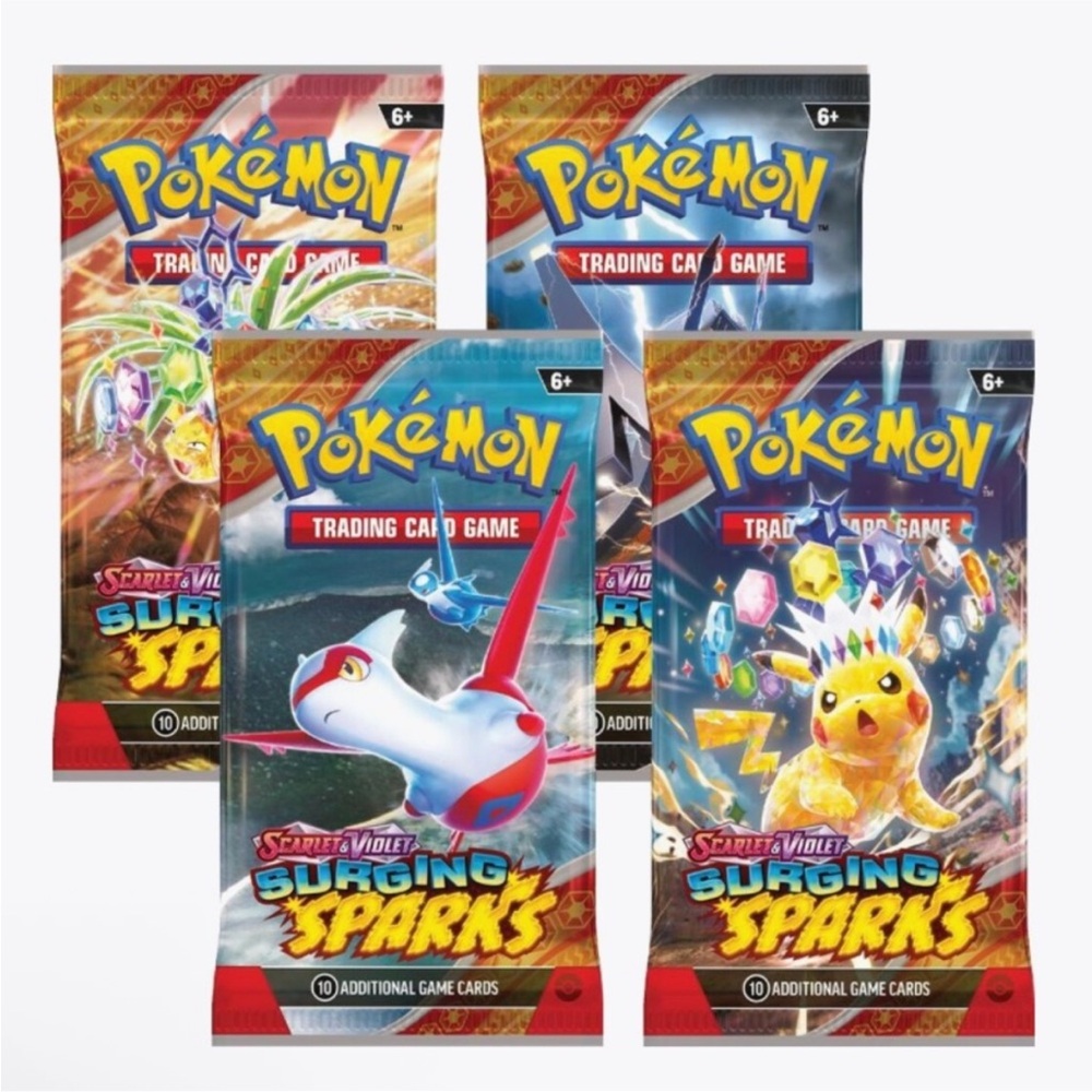 New! (15) Pokémon TCG Surging Sparks Booster Packs - Picture 3 of 7